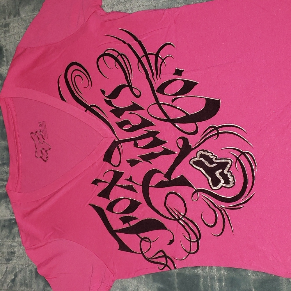 Fox Riders v-neck tee - Picture 4 of 5